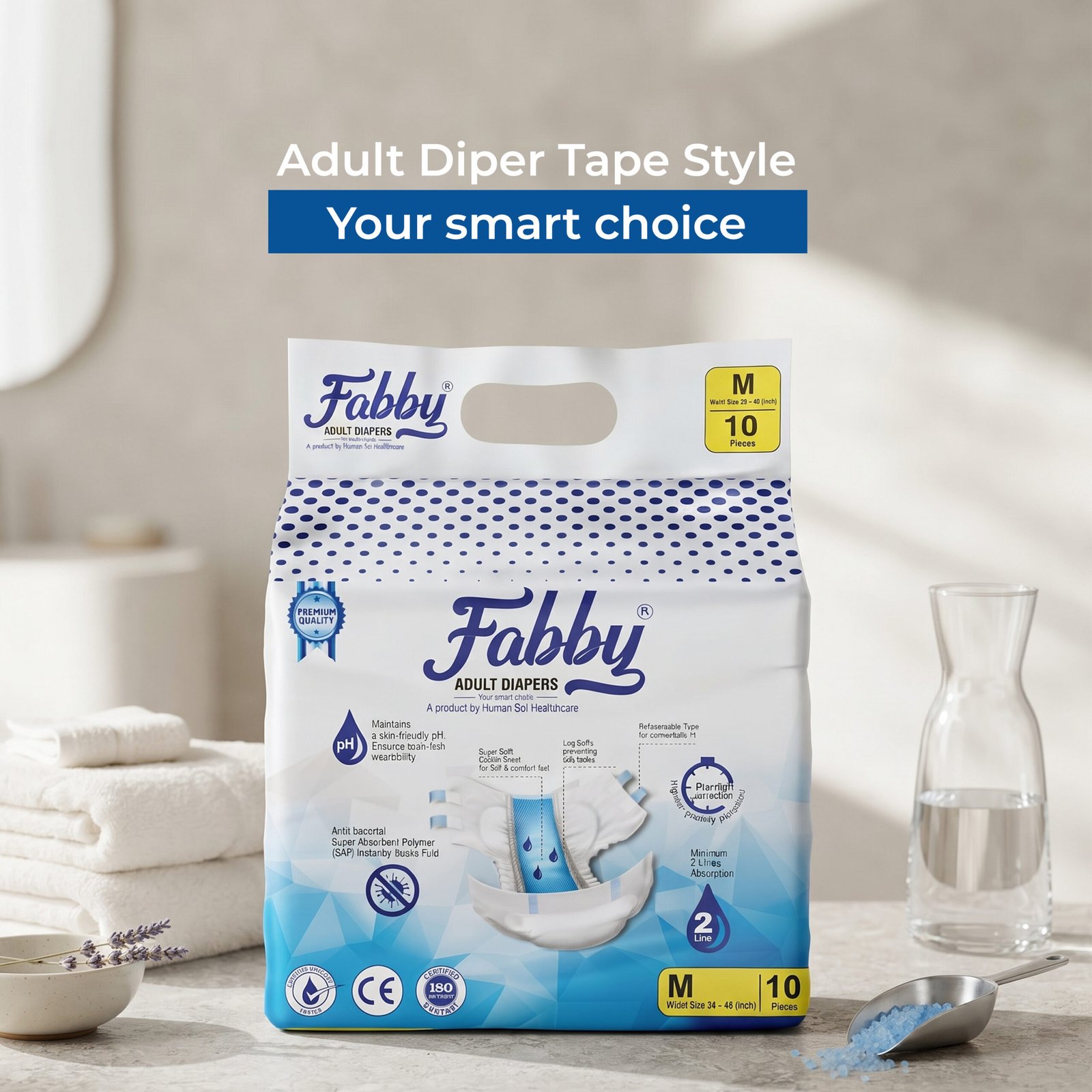 Fabby Premium Adult Diaper - Image 5